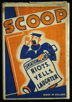 Игральные карты для игры "Scoop", 48 листов James Cond Ltd, Англия, 1935 год артикул 4092c.