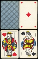 Игральные карты "Muller French Pattern", 36 листов Швейцария, начало XX века По каталогу Fournier артикул 4098c.