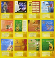 Календарь 2008 (на спирали) Фэншуй артикул 3936c.